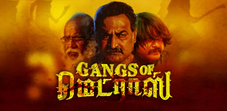 Shyamalangan composing music for "Gangs of Madras" motion picture