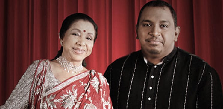 Asha Bhosle & Composer Shyamalangan